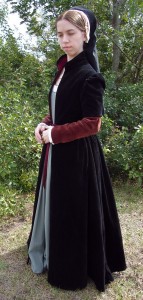 English Gown Side view
