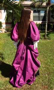 Plum Pirate Gown Photo 4