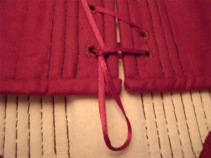 Pull it tight to make a slip knot! For extra security make another slip knot on top of it.