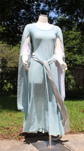 Aqua Elf Dress without cloak