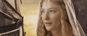 Galadriel going into the West