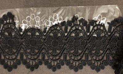 New lace pattern drawn in