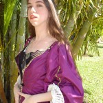 Plum Pirate Gown Photo1