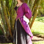Plum Pirate Gown Photo 2
