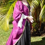 Plum Pirate Gown Photo 3