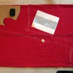 Patterning the red wool kirtle
