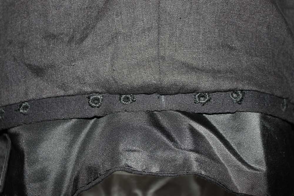 A 16th Century Black Linen Doublet and Unpanned Trunkhose - Centuries ...