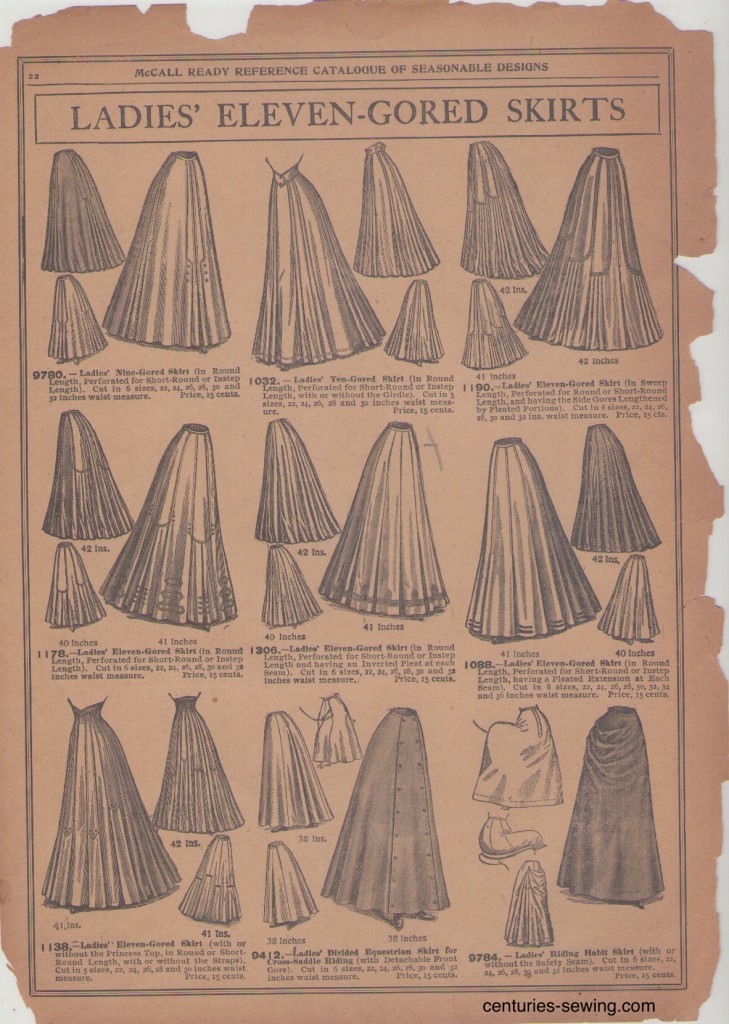McCalls 1907 Pattern Catalogue
